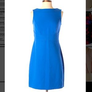 Sleeveless Blue Dress by Ann Taylor - 0